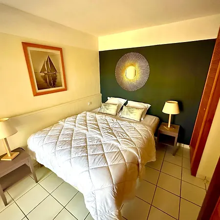 公寓 Les Grands Pins - T2 Avec Piscine